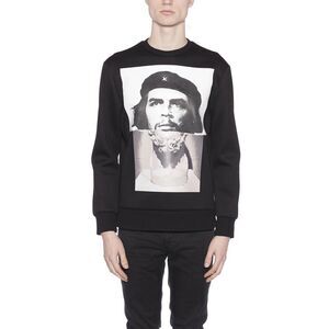 NEIL BARRETT Men's Graphic Sweatshirt Men BLACK Sweaters & Cardigans